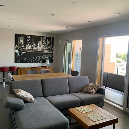 Penthouse Apartment Mit Alpenblick Friedrichshafen Exterior foto